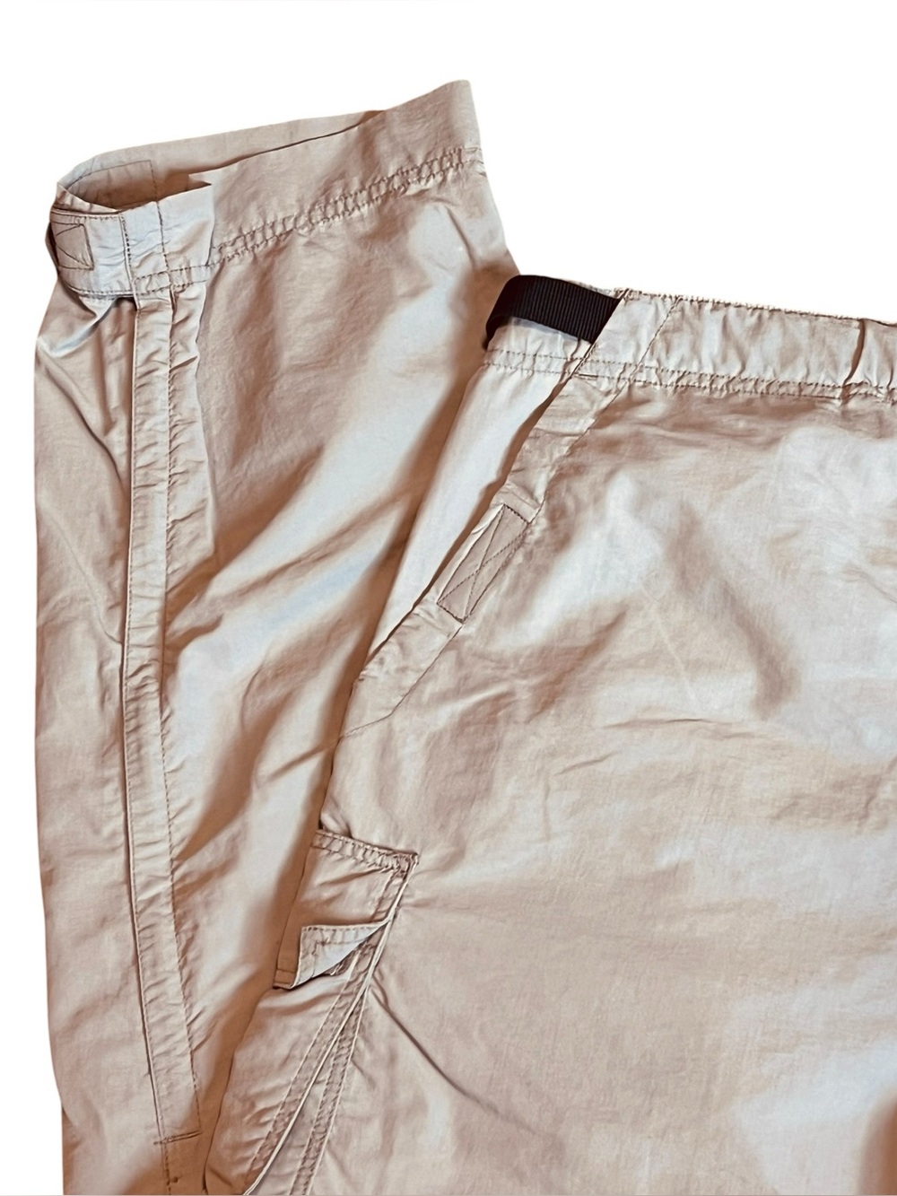 REI Women’s Sz 8 Tan Trailmade Convertible Cargo Pants Nylon Lightweight - Picture 8 of 15